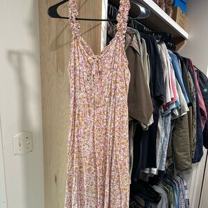Floral midi dress